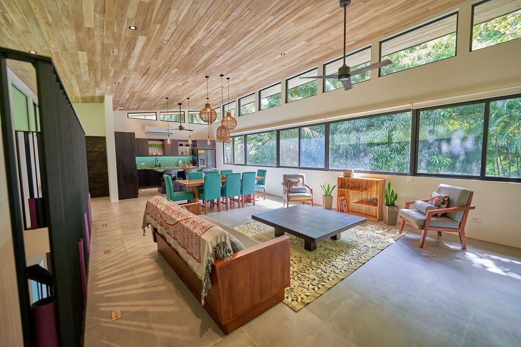 Photograph of Casa Patitos, a contemporary high-end home in Nosara
