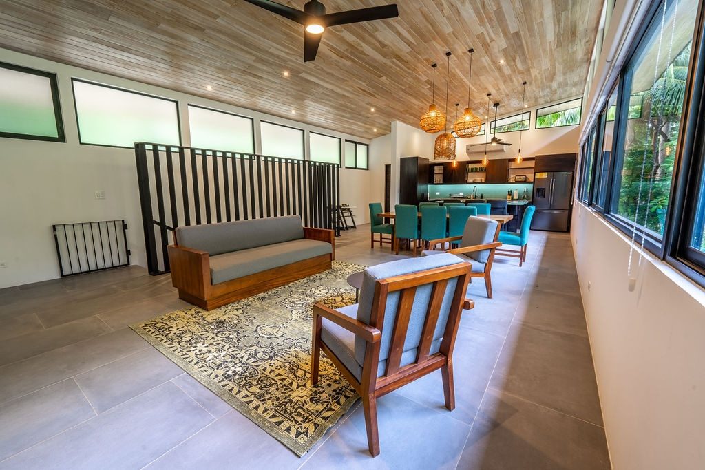 Photograph of Casa Patitos, a contemporary high-end home in Nosara
