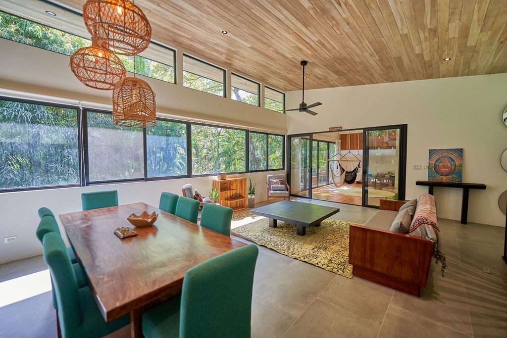Photograph of Casa Patitos, a contemporary high-end home in Nosara