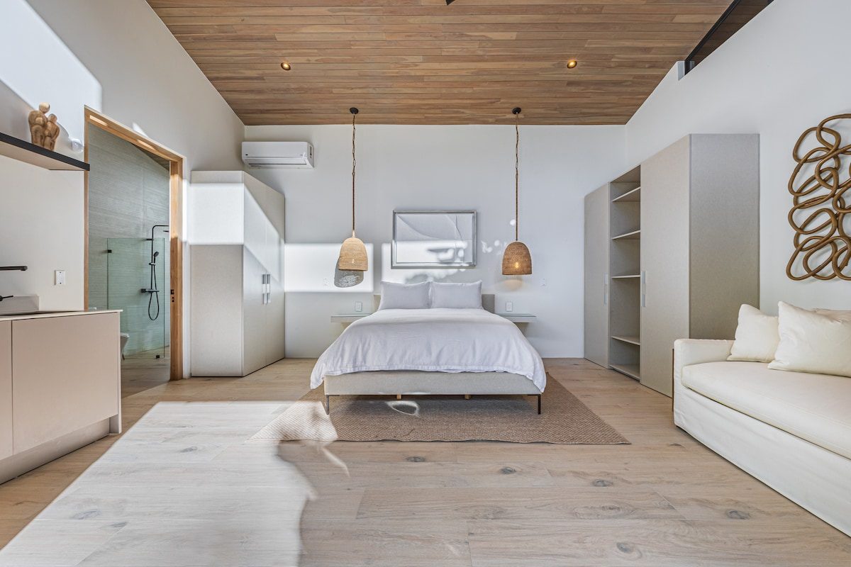 Photograph of Casa Teca, a contemporary tropical high-end home in Playa Pelada, Nosara