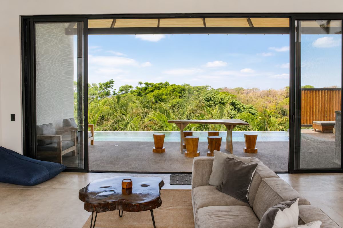 Photograph of Casa Celosía, a contemporary high-end home in Section K, Nosara