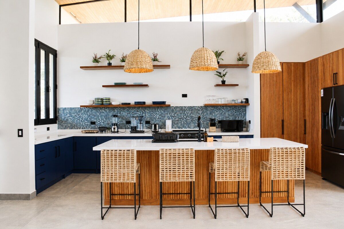 Photograph of Casa Celosía, a contemporary high-end home in Section K, Nosara