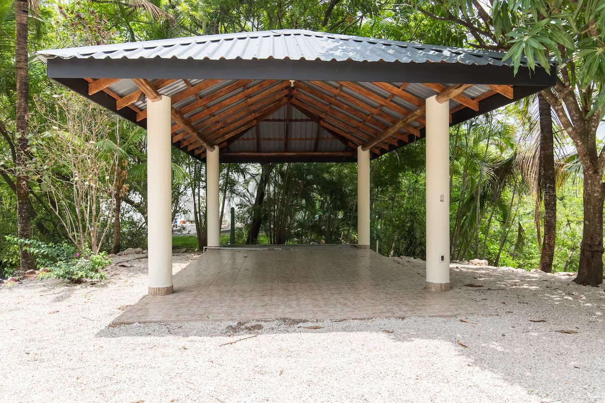 Photograph of Casa Celosía, a contemporary high-end home in Section K, Nosara