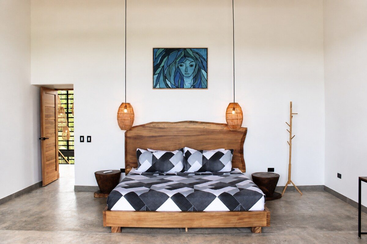Photograph of Casa Celosía, a contemporary high-end home in Section K, Nosara