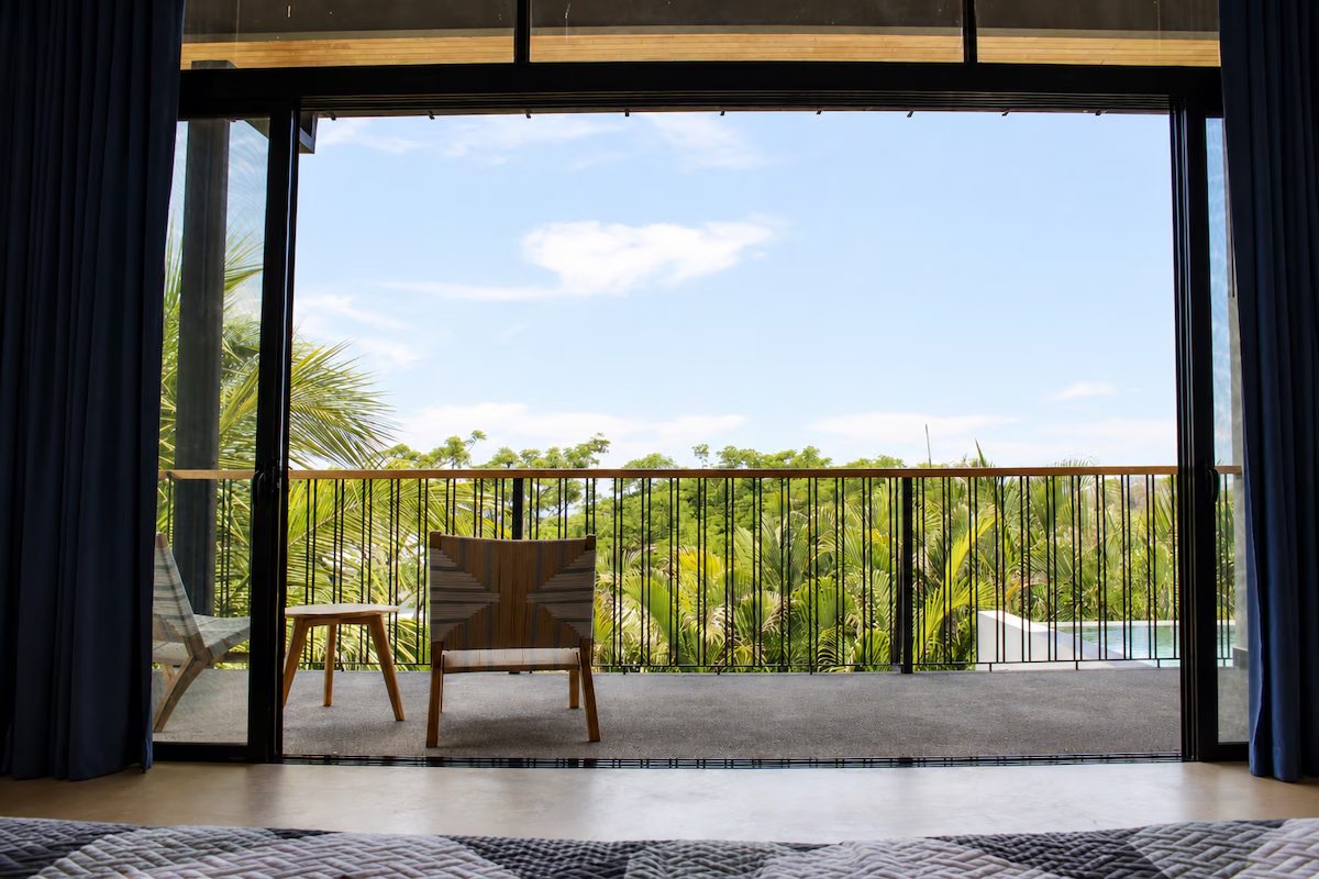 Photograph of Casa Celosía, a contemporary high-end home in Section K, Nosara