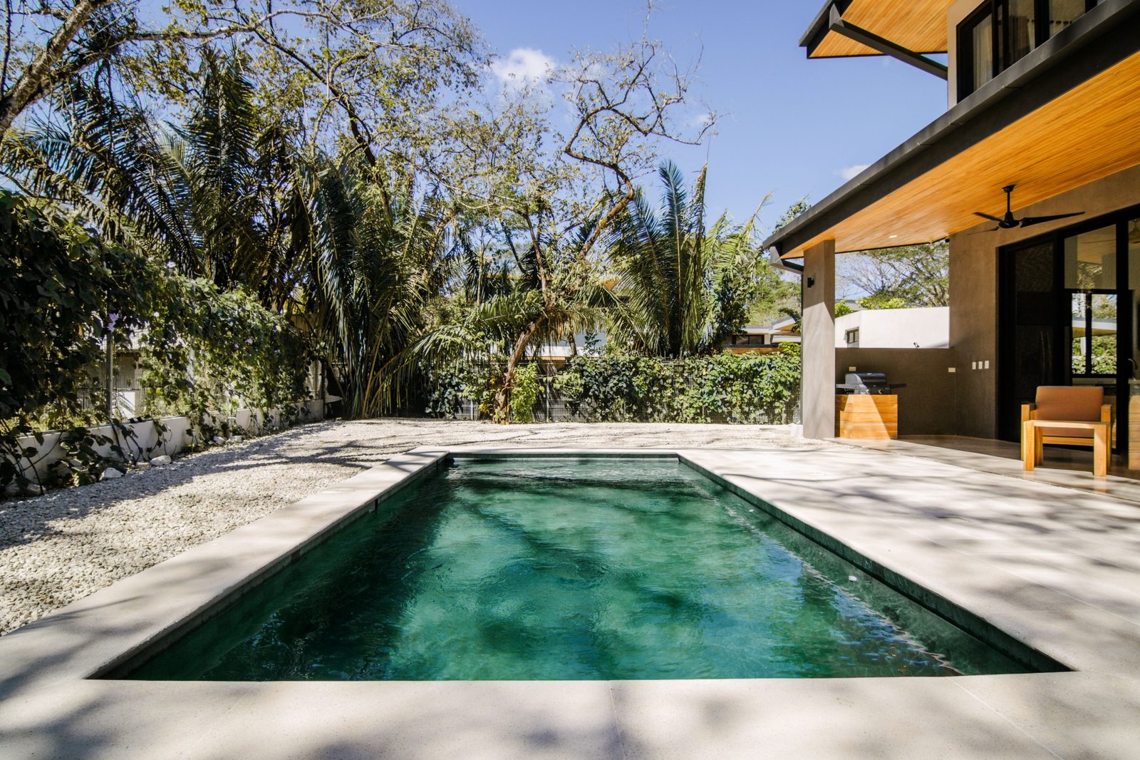 Photograph of Casa Alero, a modern tropical high-end home in Selvamar, Nosara