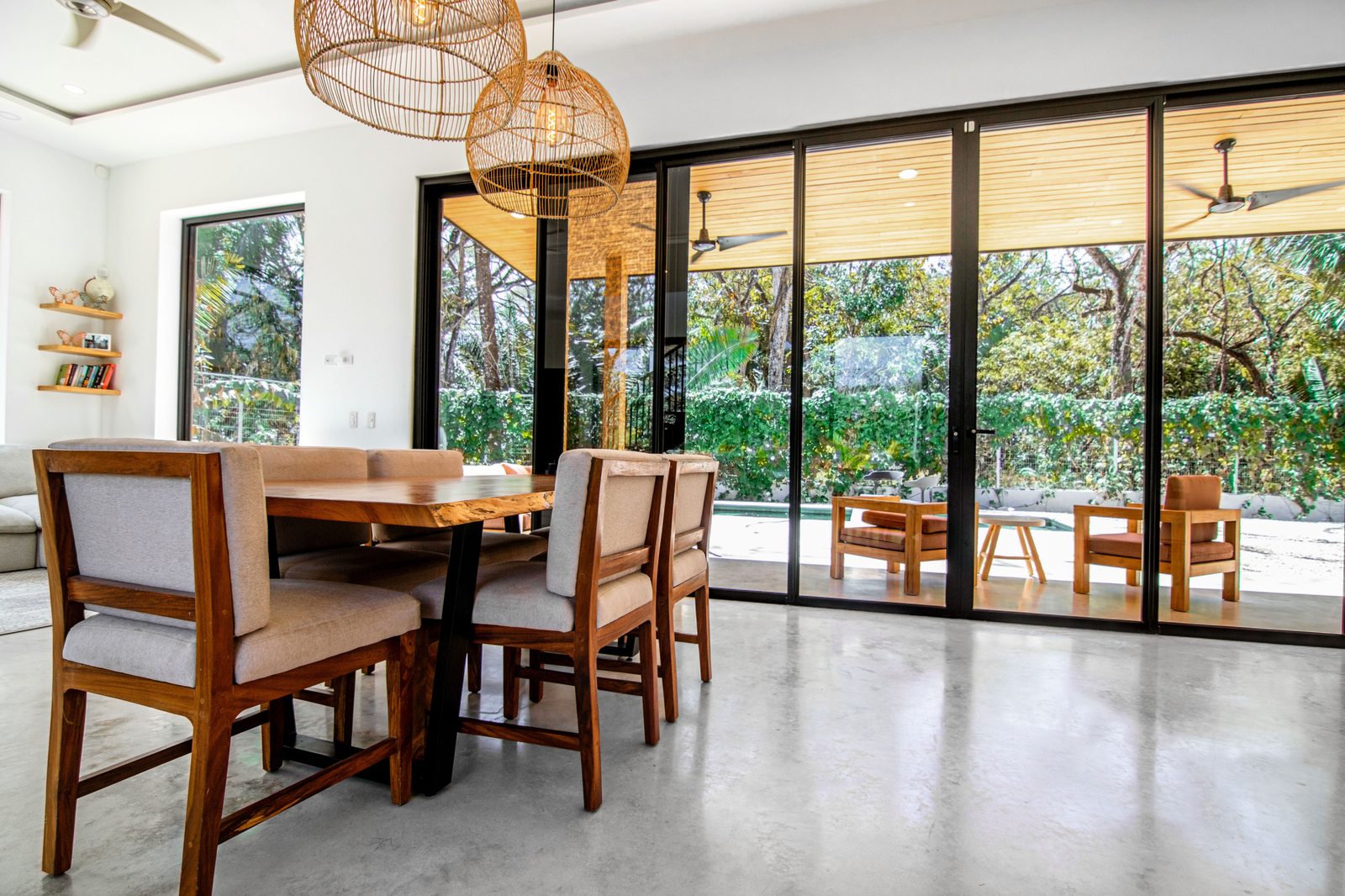 Photograph of Casa Alero, a modern tropical high-end home in Selvamar, Nosara