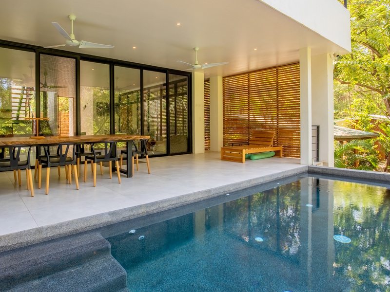 Photograph of Casa Prana, a contemporary tropical high-end home in Nosara