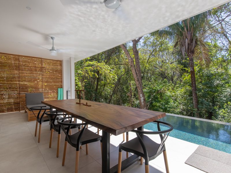 Photograph of Casa Prana, a contemporary tropical high-end home in Nosara