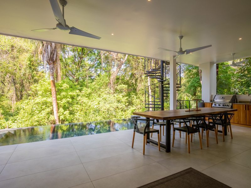 Photograph of Casa Prana, a contemporary tropical high-end home in Nosara
