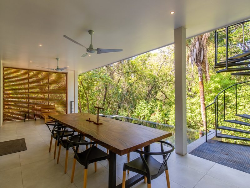 Photograph of Casa Prana, a contemporary tropical high-end home in Nosara