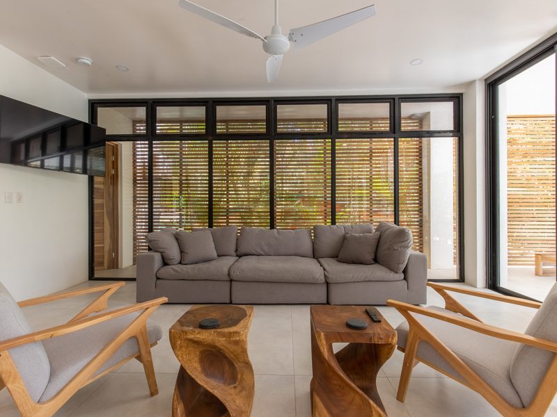 Photograph of Casa Prana, a contemporary tropical high-end home in Nosara