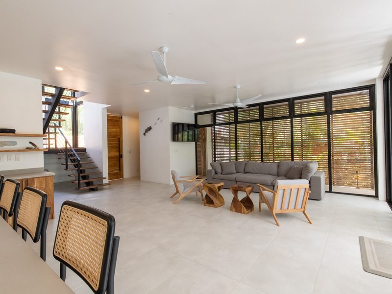Photograph of Casa Prana, a contemporary tropical high-end home in Nosara