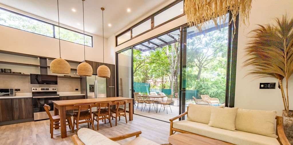 Photograph of Casas Piedra, a contemporary tropical high-end home in Playa Pelada, Nosara