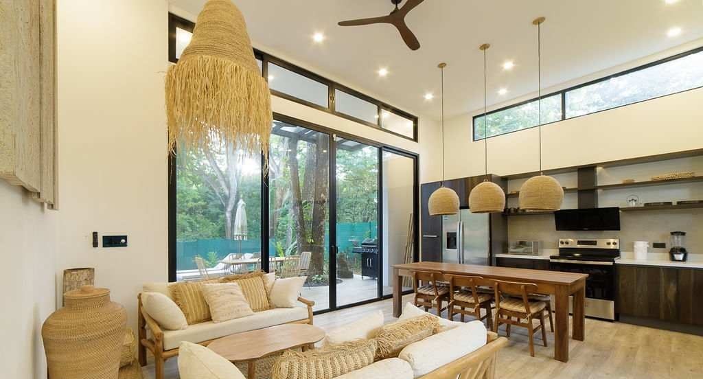 Photograph of Casas Piedra, a contemporary tropical high-end home in Playa Pelada, Nosara
