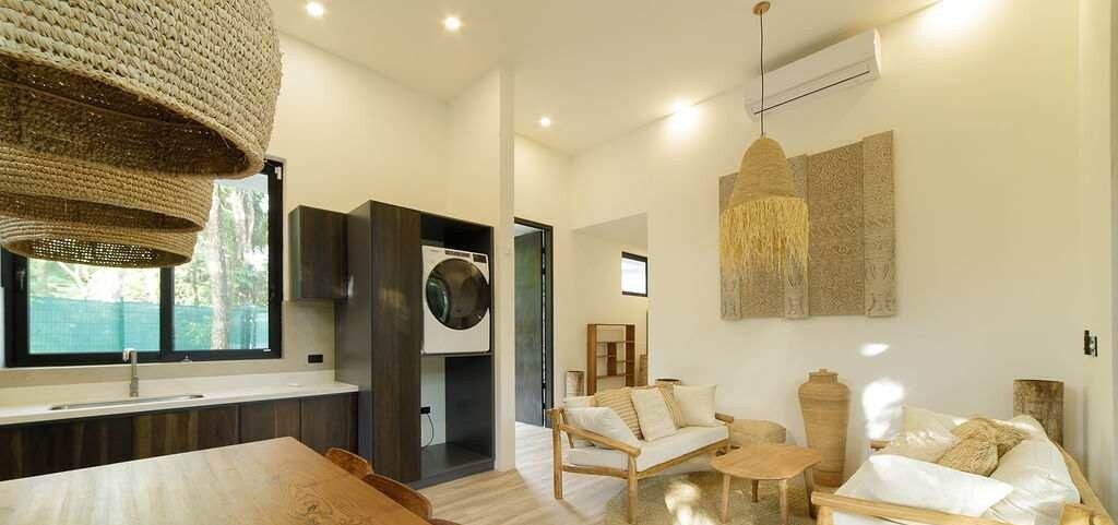 Photograph of Casas Piedra, a contemporary tropical high-end home in Playa Pelada, Nosara