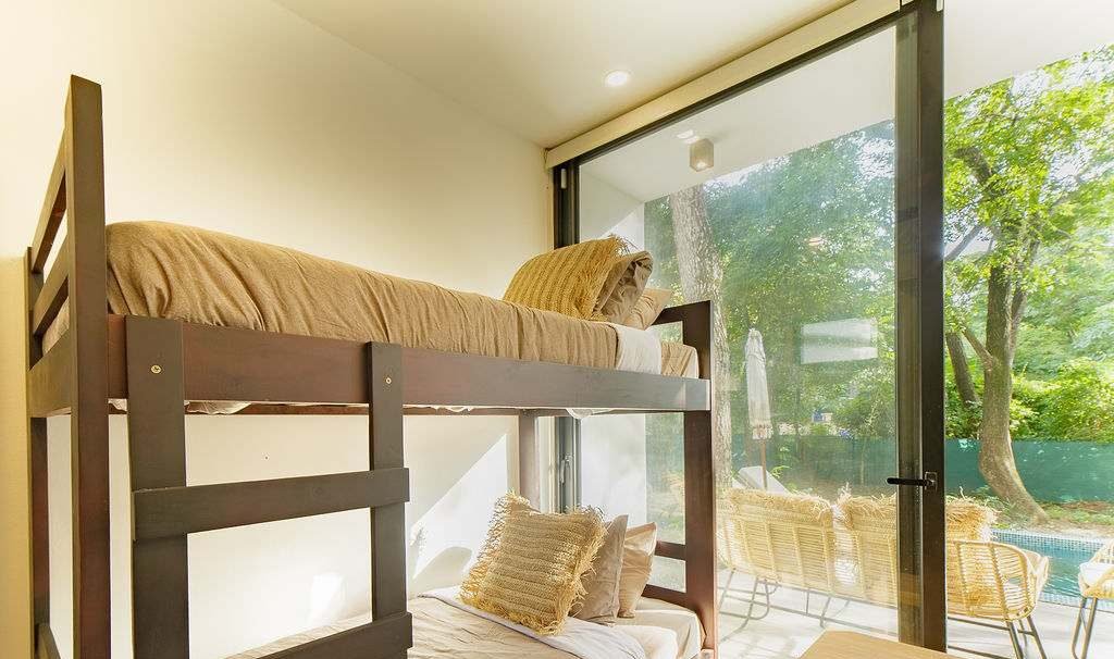 Photograph of Casas Piedra, a contemporary tropical high-end home in Playa Pelada, Nosara