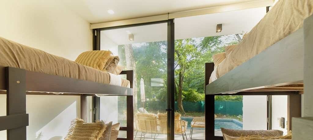 Photograph of Casas Piedra, a contemporary tropical high-end home in Playa Pelada, Nosara