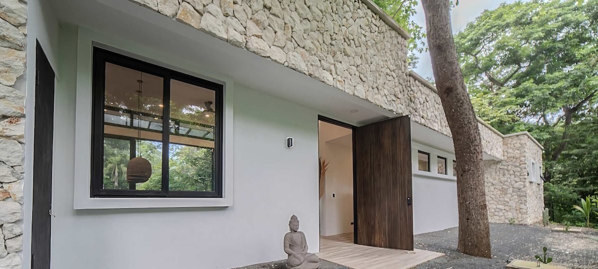 Photograph of Casas Piedra, a contemporary tropical high-end home in Playa Pelada, Nosara