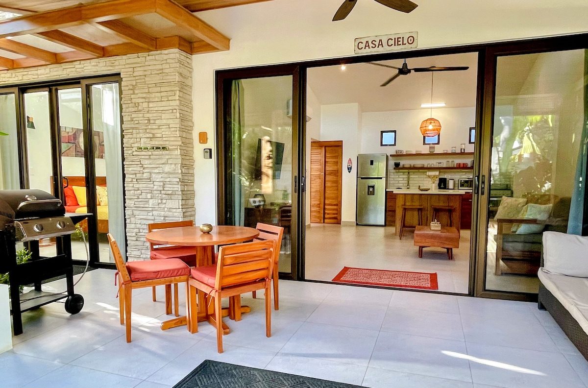 Photograph of Casas Cielo y Mar, a contemporary high-end home in Nosara