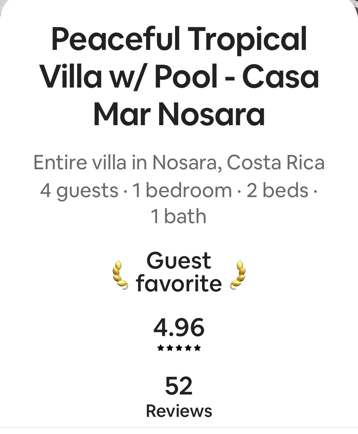 Photograph of Casas Cielo y Mar, a contemporary high-end home in Nosara