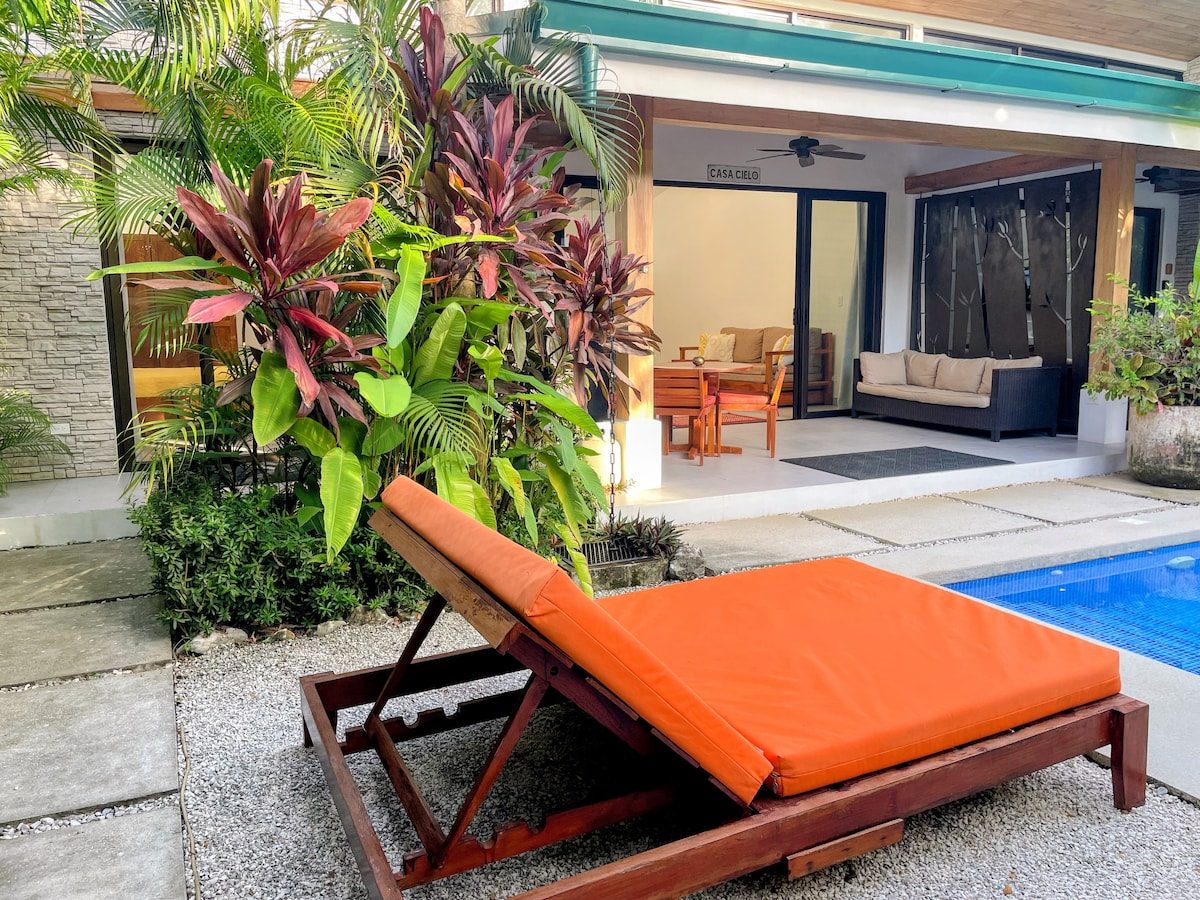 Photograph of Casas Cielo y Mar, a contemporary high-end home in Nosara