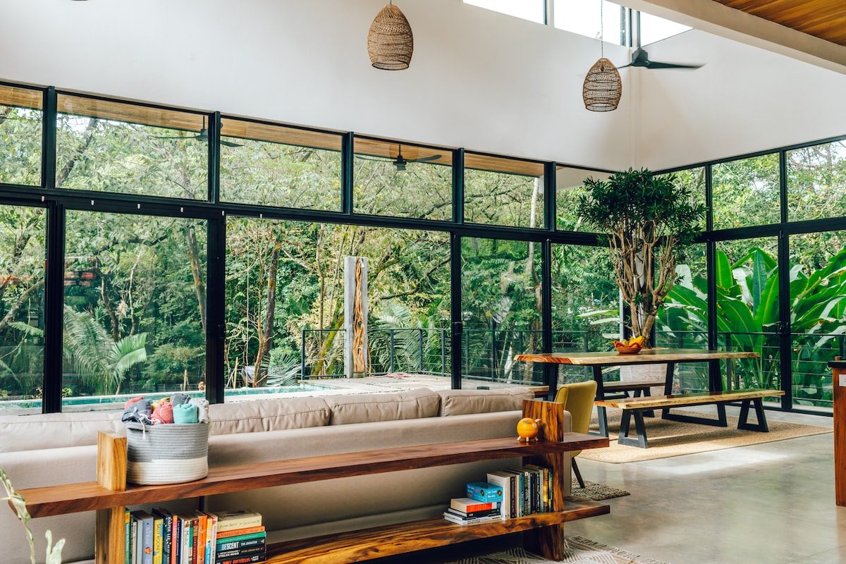 Photograph of El Nido del Cuco, a contemporary high-end home in Nosara