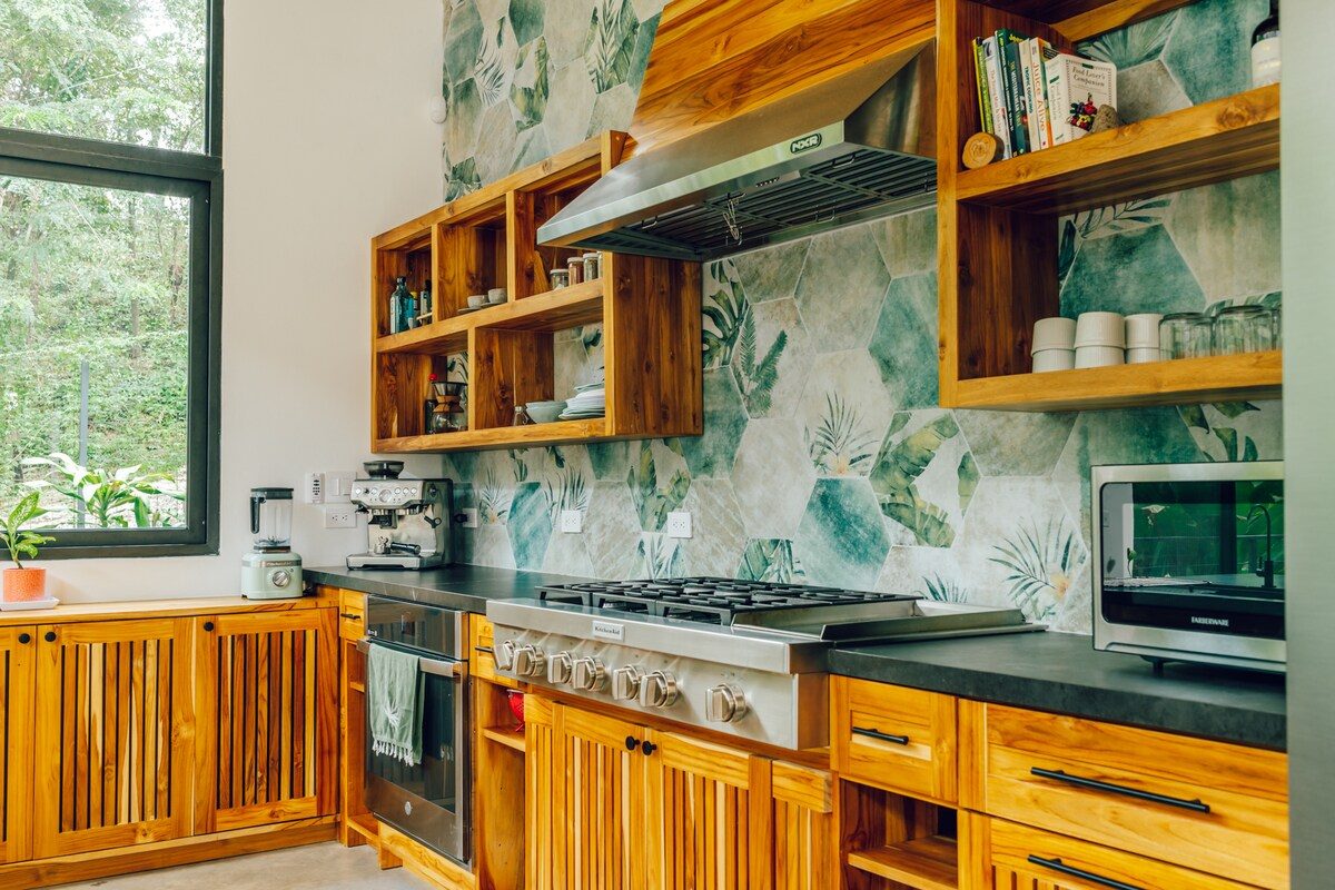 Photograph of El Nido del Cuco, a contemporary high-end home in Nosara
