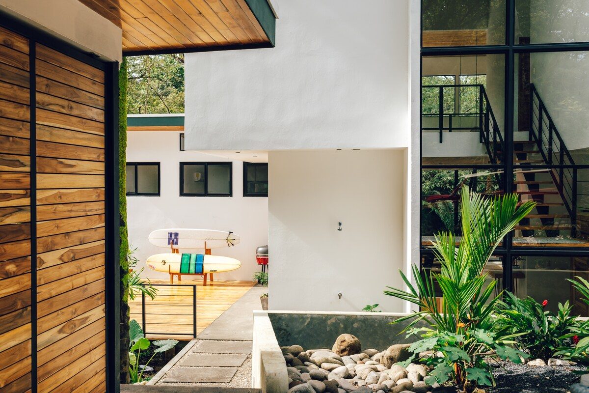 Photograph of El Nido del Cuco, a contemporary high-end home in Nosara