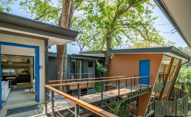 Photograph of Flora Apartments, a contemporary tropical condominium in Nosara Springs, Nosara