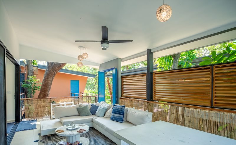 Photograph of Flora Apartments, a contemporary tropical condominium in Nosara Springs, Nosara