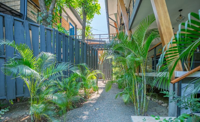 Photograph of Flora Apartments, a contemporary tropical condominium in Nosara Springs, Nosara