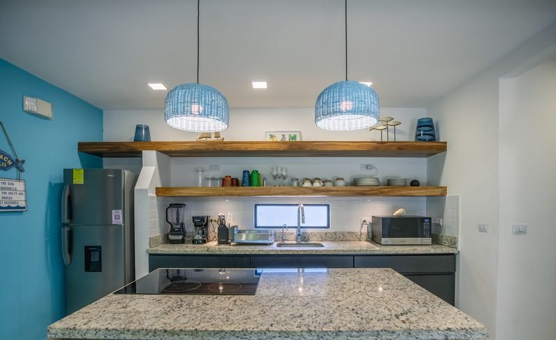 Photograph of Flora Apartments, a contemporary tropical condominium in Nosara Springs, Nosara