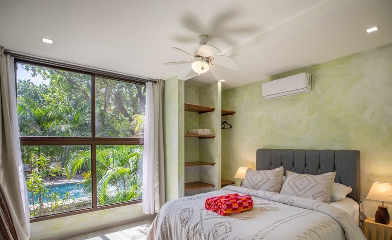 Photograph of Flora Apartments, a contemporary tropical condominium in Nosara Springs, Nosara