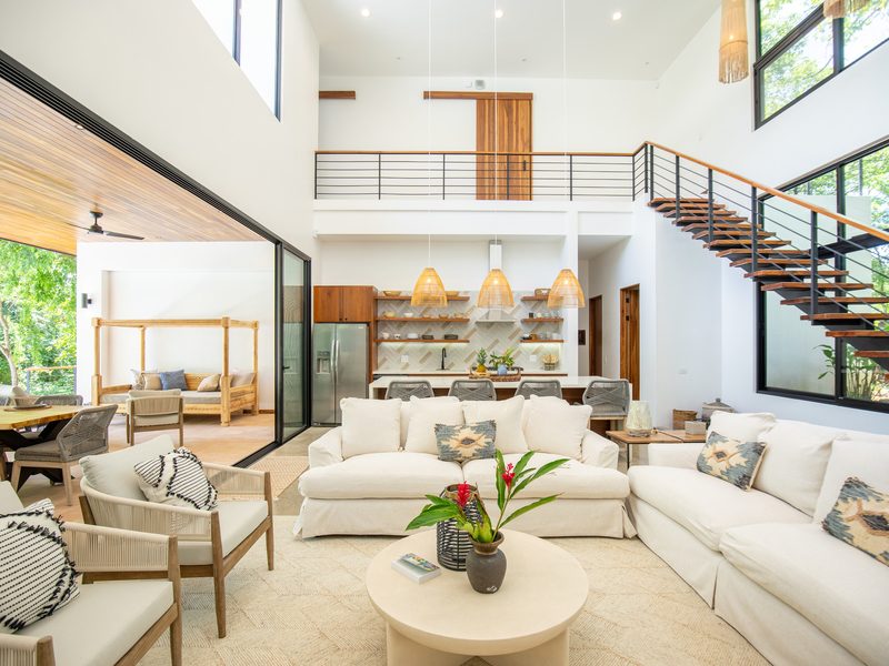 Photograph of Ginger Gardens Villa, a contemporary tropical high-end home in Playa Pelada, Nosara