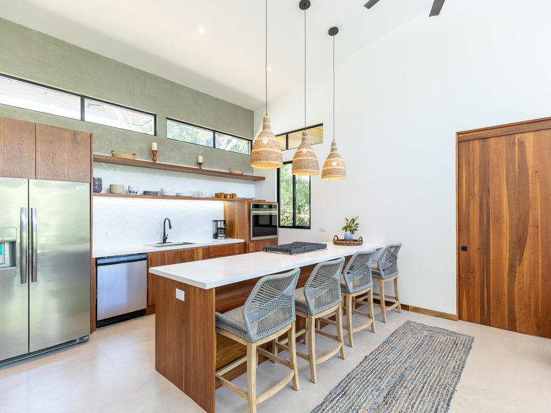 Photograph of Ginger Gardens Villa, a contemporary tropical high-end home in Playa Pelada, Nosara