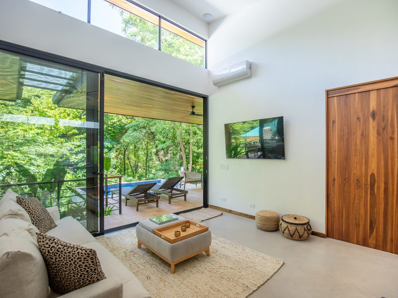 Photograph of Ginger Gardens Villa, a contemporary tropical high-end home in Playa Pelada, Nosara