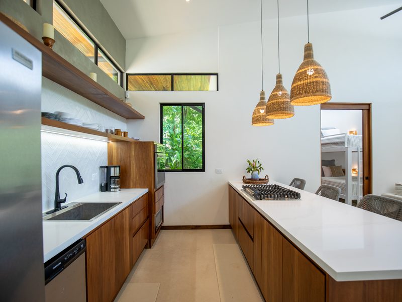 Photograph of Ginger Gardens Villa, a contemporary tropical high-end home in Playa Pelada, Nosara