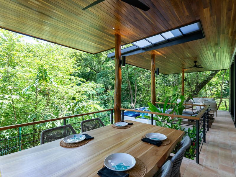 Photograph of Ginger Gardens Villa, a contemporary tropical high-end home in Playa Pelada, Nosara