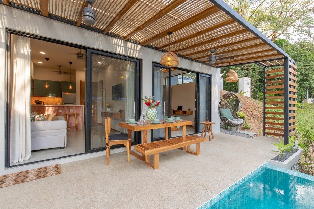 Photograph of JOYA, a contemporary tropical high-end home in Nosara