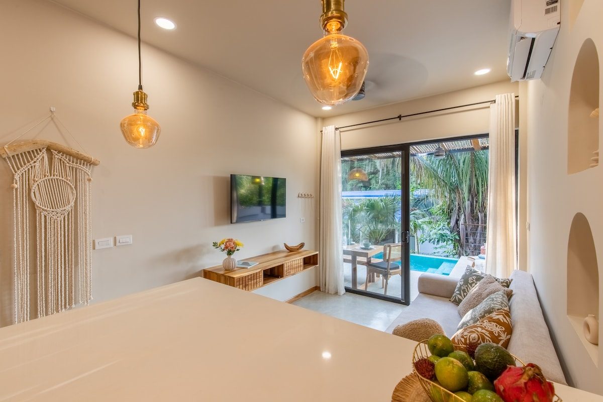 Photograph of JOYA, a contemporary tropical high-end home in Nosara