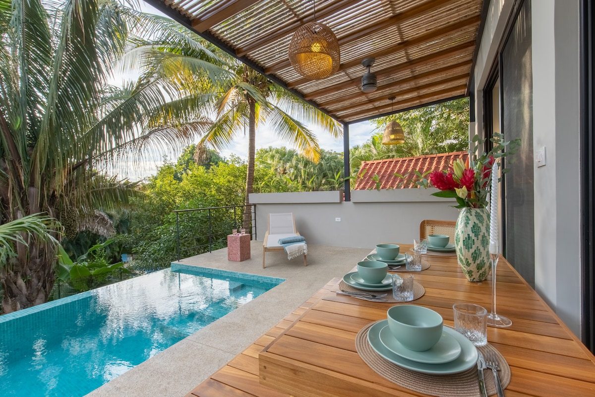 Photograph of JOYA, a contemporary tropical high-end home in Nosara