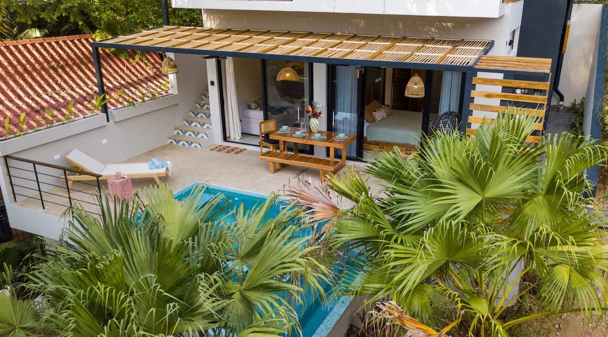 Photograph of JOYA, a contemporary tropical high-end home in Nosara