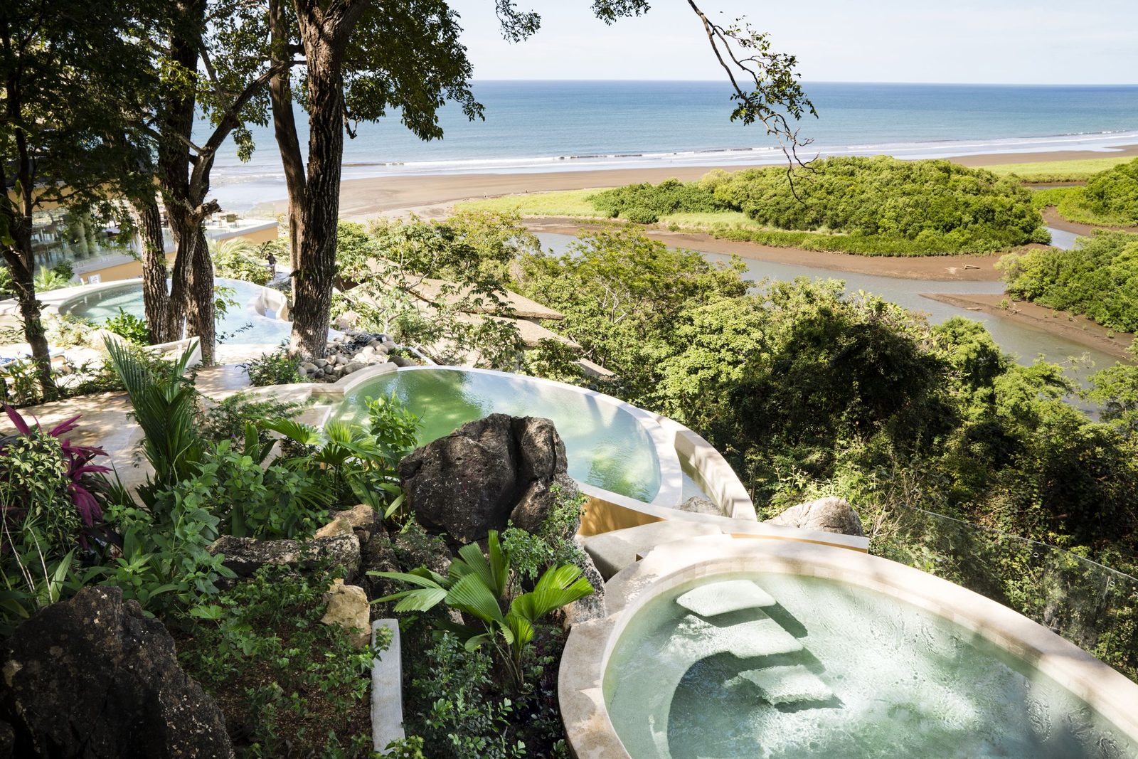 Photograph of Lagarta Lodge, a contemporary boutique hotel in Nosara