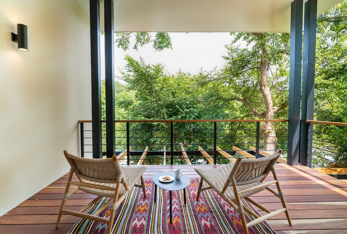 Photograph of Miski Wasi, a contemporary tropical / na high-end home in Nosara