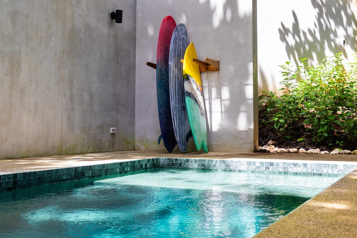 Photograph of Neptune's Treehouse, a contemporary high-end home in Nosara