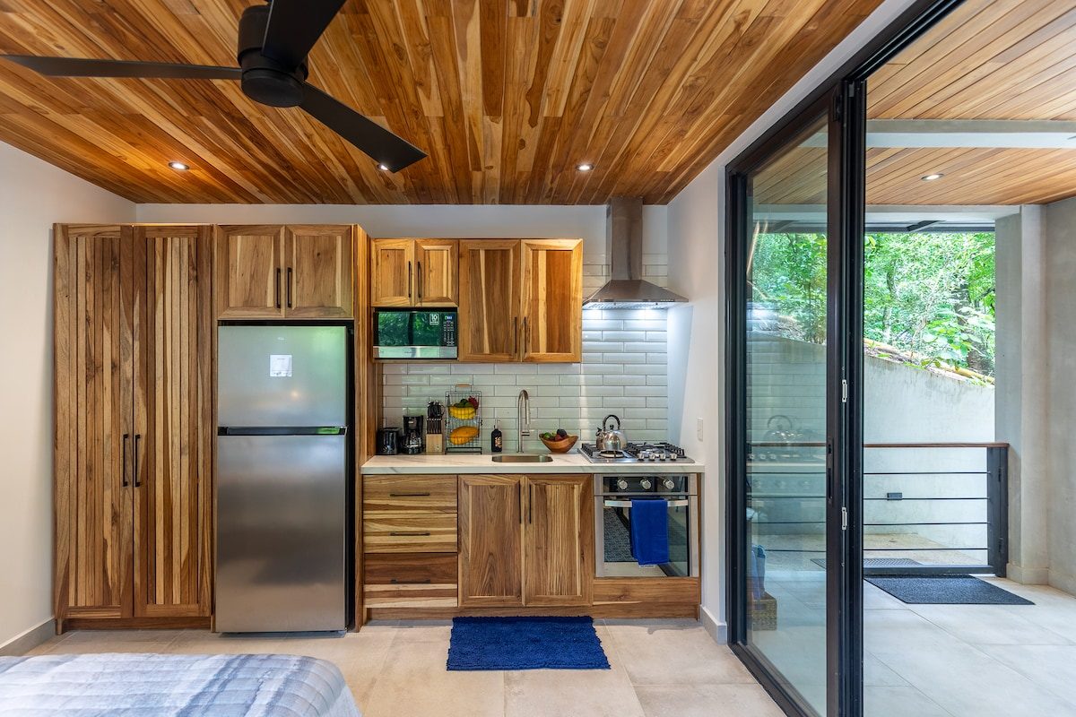 Photograph of Neptune's Treehouse, a contemporary high-end home in Nosara
