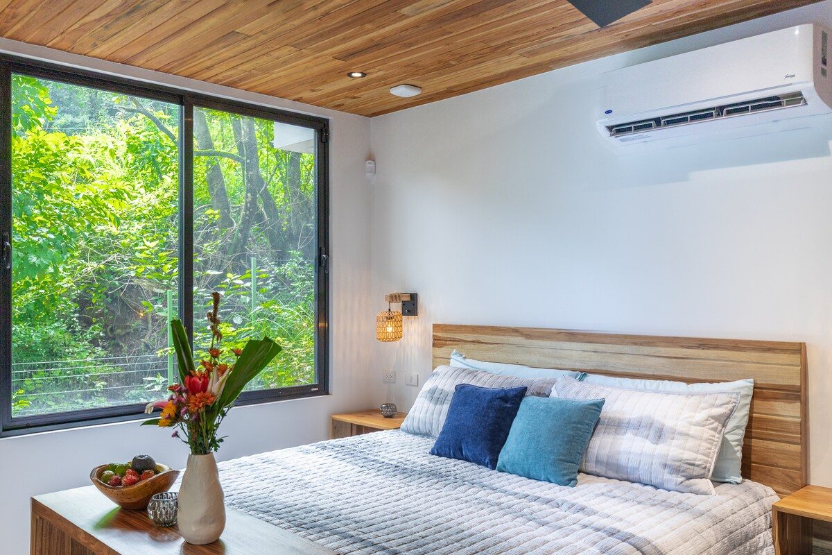 Photograph of Neptune's Treehouse, a contemporary high-end home in Nosara