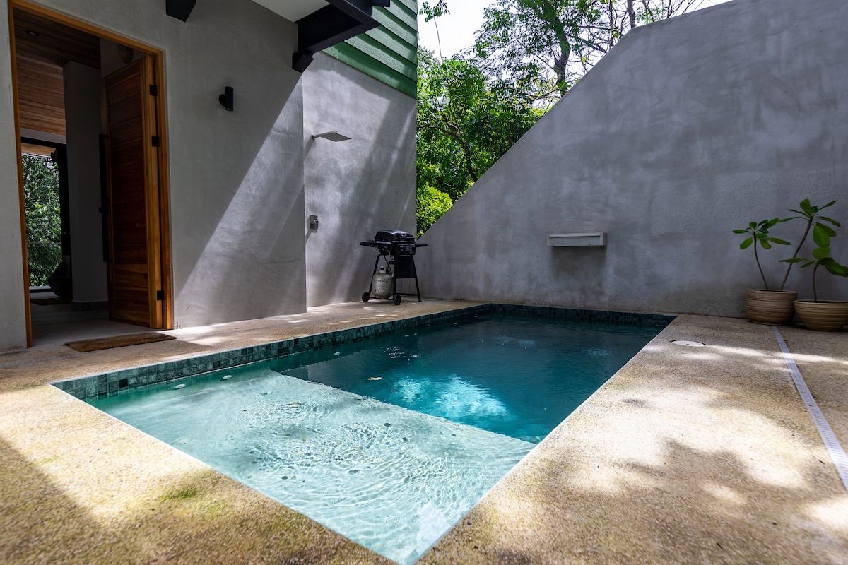 Photograph of Neptune's Treehouse, a contemporary high-end home in Nosara