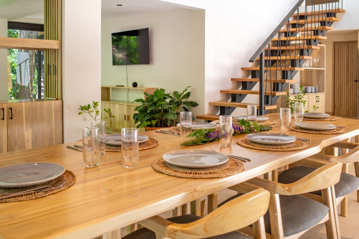Photograph of Rodeo Manzana, a contemporary high-end home in Guiones Norte, Nosara